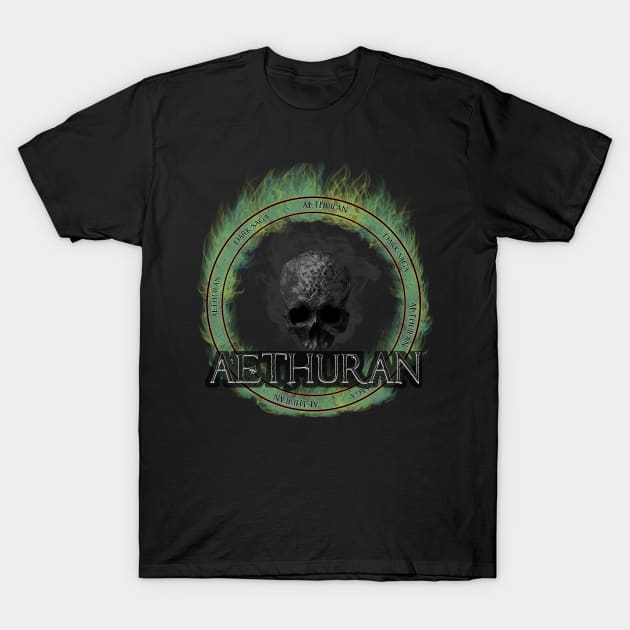 Aethuran logo alt 3 T-Shirt by Aethuran
